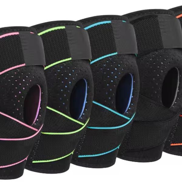 Silicone Knee Band with Straps