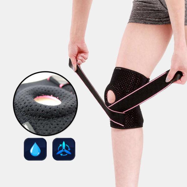 Silicone Knee Band with Straps